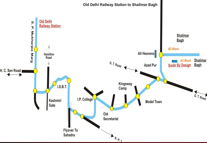 Delhi International Airport Map